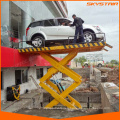 Electric auto car scissor lift